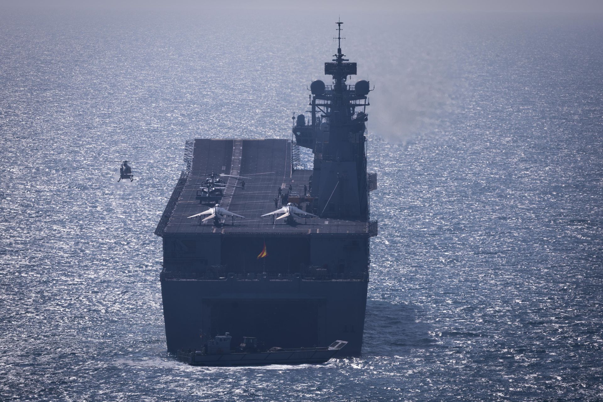 The Spanish Navy's amphibious landing on the Costa del Sol, in pictures
